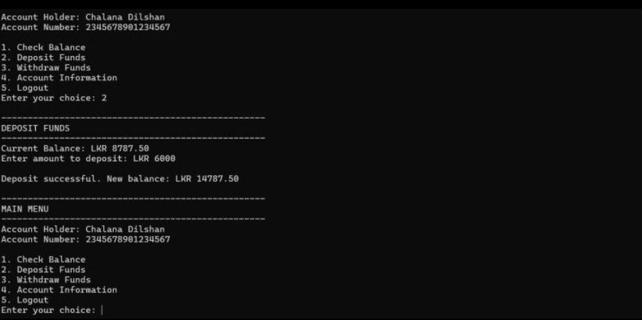 ATM Simulator & Transaction Engine